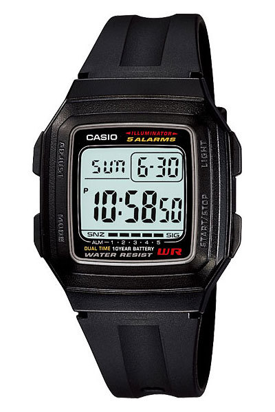 CASIO F 201WA-1A  CASIO F 201WA-1A