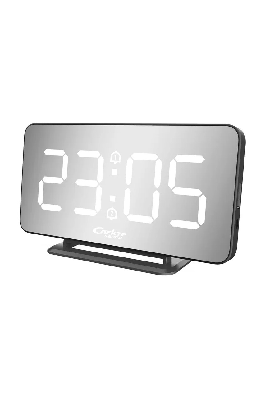 Будильники сетевые Спектр СК3216 - Ч - Б