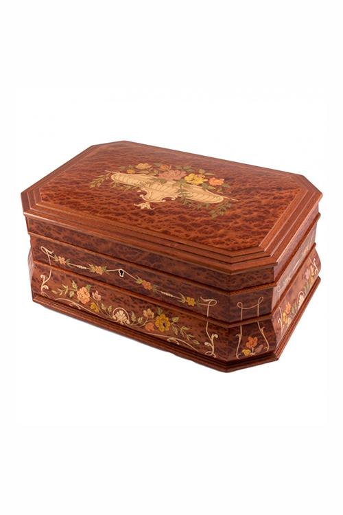 Музыкальные шкатулки Ercolano MEI 638 FLVAS Музыкальные шкатулки Ercolano MEI 638 FLVAS