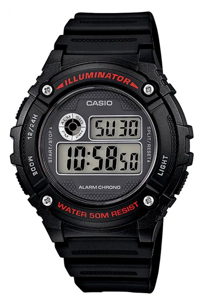 CASIO W216H-1A CASIO W216H-1A