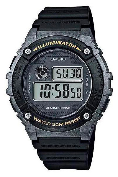 CASIO W216H-1B CASIO W216H-1B