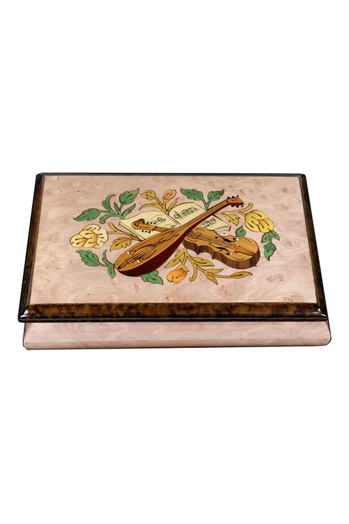 Музыкальные шкатулки Ercolano MEI416SVWHL Музыкальные шкатулки Ercolano MEI416SVWHL